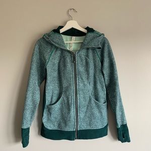 Lululemon Green Scuba Hoodie
